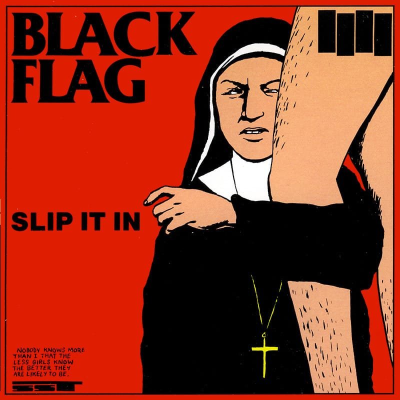 Black Flag - Slip it in - F cover