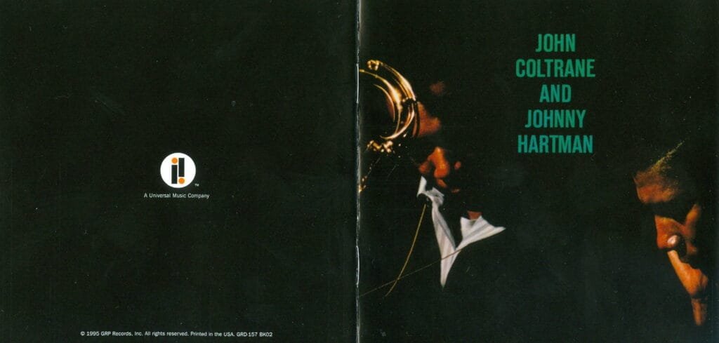 John Coltrane & Johnny Hartman Booklet cover